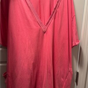 Free people romper pink